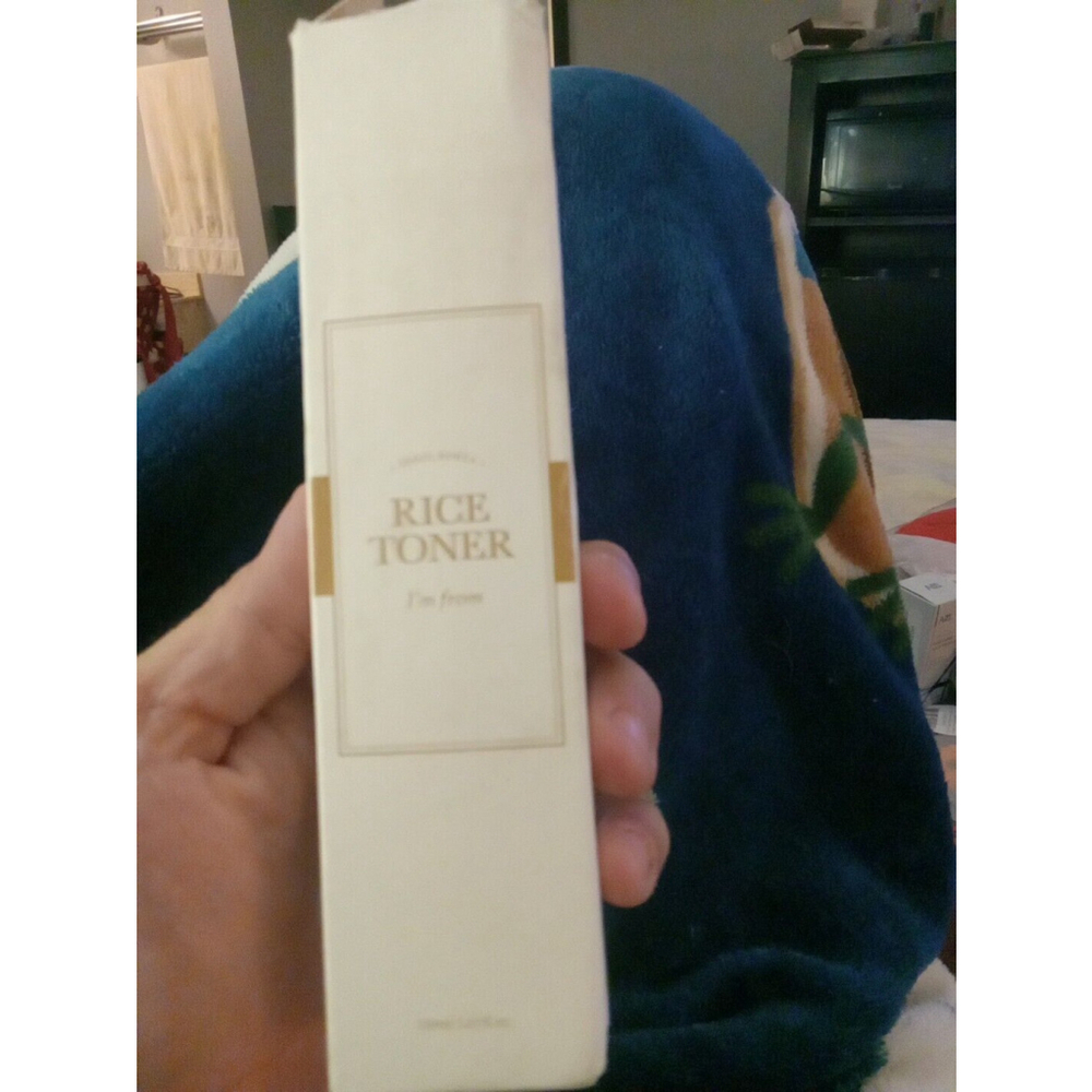 I'm From Rice Toner 5.07oz New Sealed Box Damaged Expires 1/2027